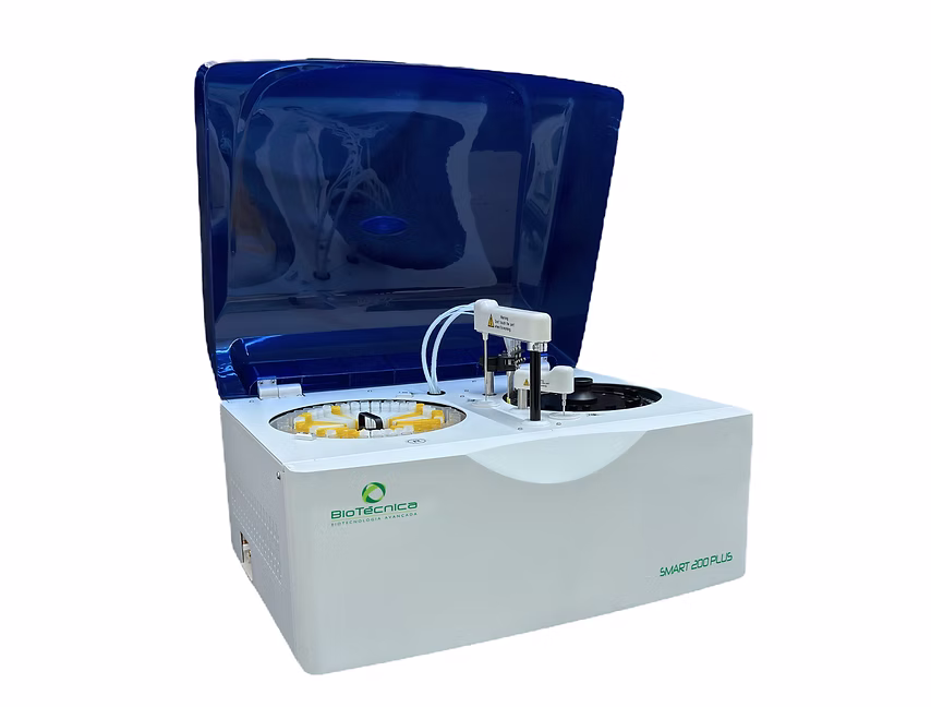 Equipamento Biotécnica SMART 200 Plus — Bioquímica para laboratório de diagnóstico